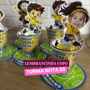 Lembrancinha no Copo – Nossa Turma é Nota 10