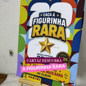 Cartaz Descubra a Figurinha Rara