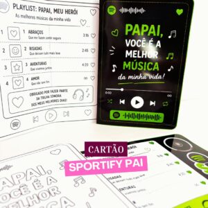 Cartão Spotify Pai