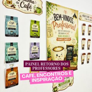 Painel Retorno dos Professores – Café, Encontros e Inspiração