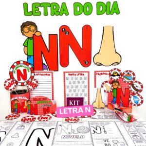Kit Letra N
