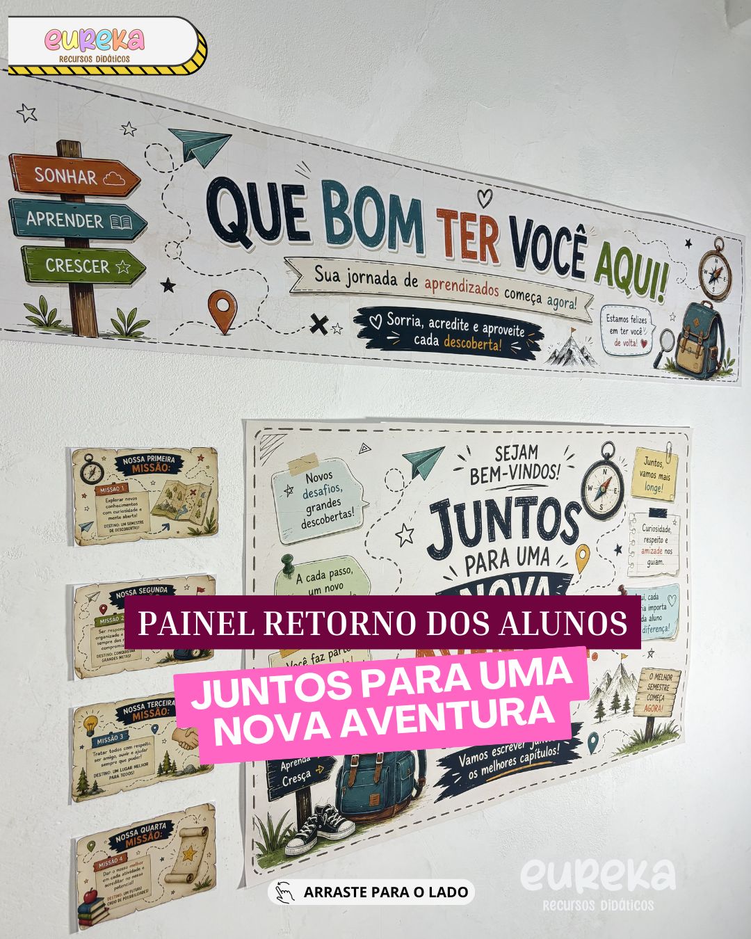 Painel Retorno dos Alunos: Juntos para uma Nova Aventura