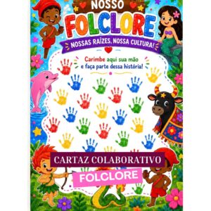 Cartaz Colaborativo Folclore