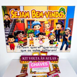 Kit Volta às Aulas: Tema CHAVES