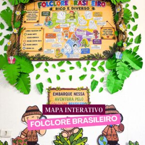 Mapa Interativo – Folclore Brasileiro