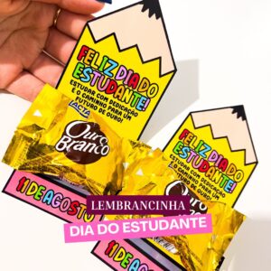 Lembrancinha Dia do Estudante