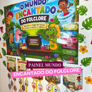 PAINEL MUNDO ENCANTADO DO FOLCLORE