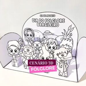 Cenário 3D Folclore