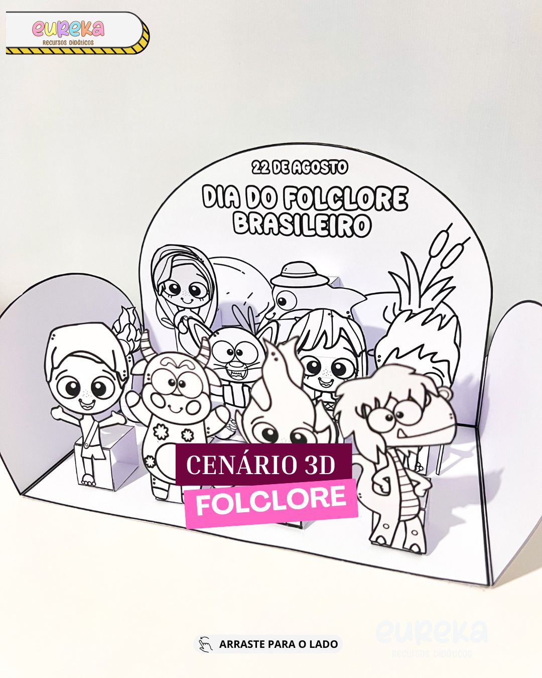 Cenário 3D Folclore