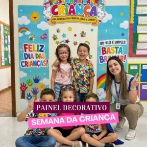 Painel Decorativo Semana da Criança